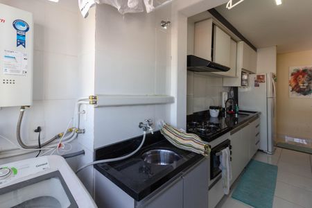 Apartamento para alugar com 57m², 2 quartos e 1 vagaCozinha e Área de Serviço