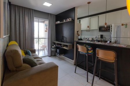 Sala de apartamento para alugar com 2 quartos, 57m² em Vila Milton, Guarulhos