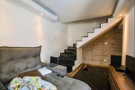 Sala de casa para alugar com 2 quartos, 116m² em Vila Camilópolis, Santo André