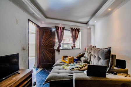 Sala de casa para alugar com 2 quartos, 116m² em Vila Camilópolis, Santo André