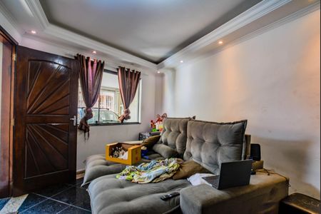 Sala de casa para alugar com 2 quartos, 116m² em Vila Camilópolis, Santo André