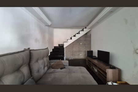Sala  de casa para alugar com 2 quartos, 116m² em Vila Camilópolis, Santo André