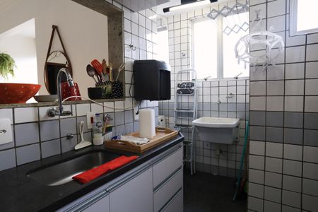 Apartamento à venda com 59m², 2 quartos e 2 vagasCozinha e Área de Serviço