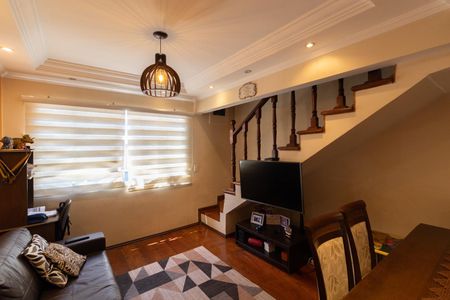 Sala de casa de condomínio para alugar com 2 quartos, 74m² em Jardim Lisboa, São Paulo