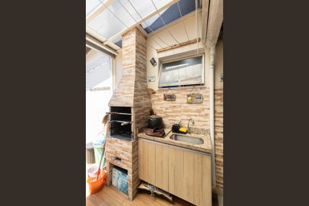 Casa de condomínio para alugar com 74m², 2 quartos e 1 vagaChurrasqueira