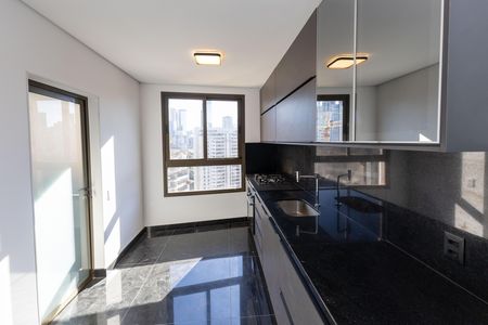 Cozinha de apartamento para alugar com 3 quartos, 142m² em Vila das Flores, Nova Lima