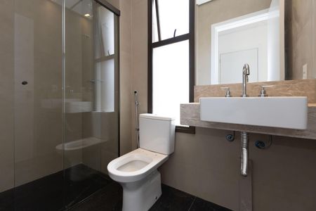 Apartamento para alugar com 142m², 3 quartos e 3 vagas Apartamento para alugar com 142m², 3 quartos e 3 vagasBanheiro da Suíte 3