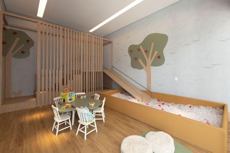 Apartamento para alugar com 142m², 3 quartos e 3 vagas Apartamento para alugar com 142m², 3 quartos e 3 vagasÁrea comum - Brinquedoteca