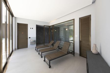 Apartamento para alugar com 142m², 3 quartos e 3 vagas Apartamento para alugar com 142m², 3 quartos e 3 vagasÁrea comum - Saúna