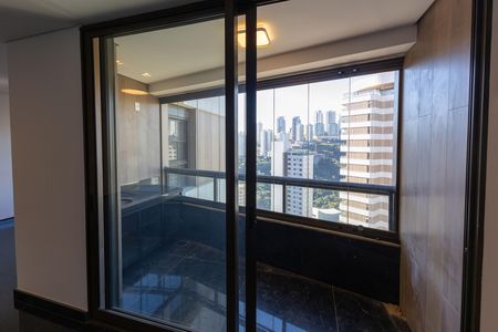 Varanda da Sala 1 de apartamento para alugar com 3 quartos, 142m² em Vila das Flores, Nova Lima