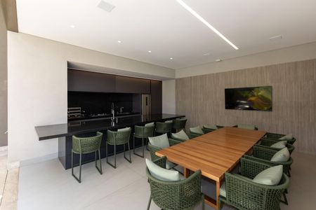 Apartamento para alugar com 142m², 3 quartos e 3 vagas Apartamento para alugar com 142m², 3 quartos e 3 vagasÁrea comum - Área Gourmet