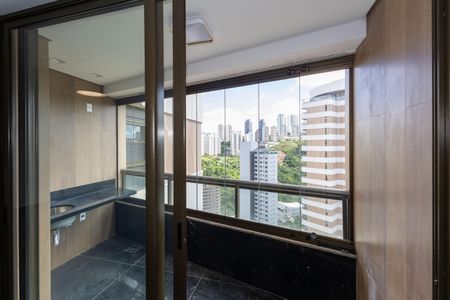 Varanda da Sala de apartamento para alugar com 3 quartos, 142m² em Vila das Flores, Nova Lima