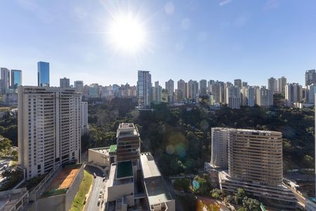 Vista da Suíte 2 de apartamento para alugar com 3 quartos, 142m² em Vila das Flores, Nova Lima