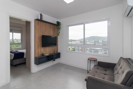 Sala de apartamento para alugar com 1 quarto, 41m² em Partenon, Porto Alegre