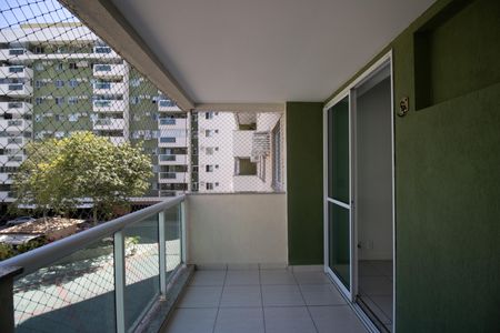 Sala - Varanda de apartamento para alugar com 2 quartos, 66m² em Barra da Tijuca, Rio de Janeiro
