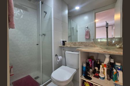 Apartamento para alugar com 87m², 2 quartos e 1 vagaBanheiro suite 