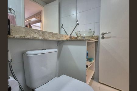 Apartamento para alugar com 87m², 2 quartos e 1 vagaBanheiro suite 