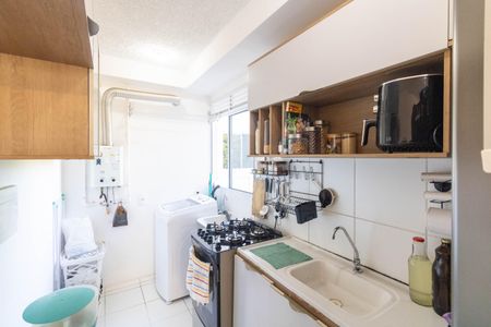 Apartamento para alugar com 41m², 2 quartos e 1 vagaCozinha e Área de Serviço