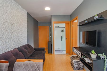 Sala de apartamento para alugar com 1 quarto, 45m² em Santa Fe, Porto Alegre