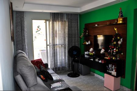 Detalhe - Sala e Sala de Jantar de apartamento para alugar com 2 quartos, 50m² em Parque Monteiro Soares, São Paulo