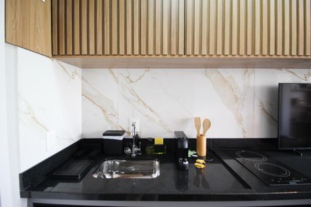 Studio para alugar com 30m², 1 quarto e sem vagaCozinha