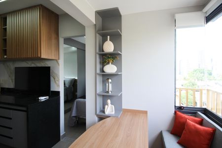 Studio para alugar com 30m², 1 quarto e sem vagaSala