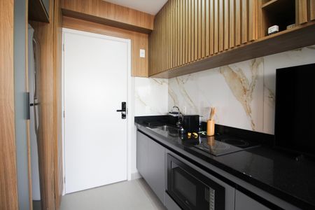 Studio para alugar com 30m², 1 quarto e sem vagaCozinha