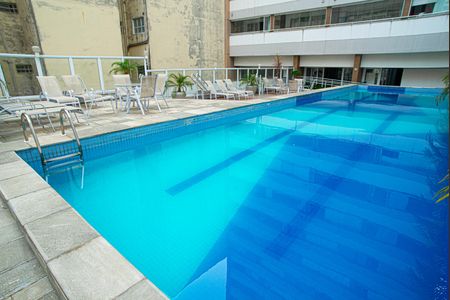 Studio para alugar com 40m², 1 quarto e 1 vaga Studio para alugar com 40m², 1 quarto e 1 vagaÁrea comum - Piscina