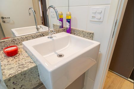 Studio para alugar com 40m², 1 quarto e 1 vaga Studio para alugar com 40m², 1 quarto e 1 vagaBanheiro