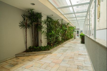 Studio para alugar com 40m², 1 quarto e 1 vaga Studio para alugar com 40m², 1 quarto e 1 vagaÁrea comum - Entrada do Edifício