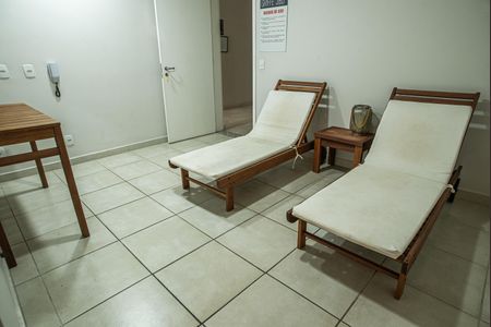 Studio para alugar com 40m², 1 quarto e 1 vaga Studio para alugar com 40m², 1 quarto e 1 vagaÁrea comum - Área da Sauna