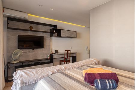 Studio para alugar com 40m², 1 quarto e 1 vaga Studio para alugar com 40m², 1 quarto e 1 vagaQuarto