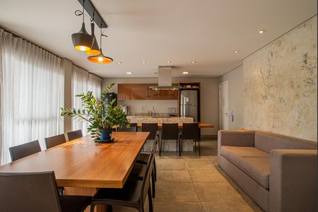 Studio para alugar com 40m², 1 quarto e 1 vaga Studio para alugar com 40m², 1 quarto e 1 vagaÁrea comum - Salão de festas