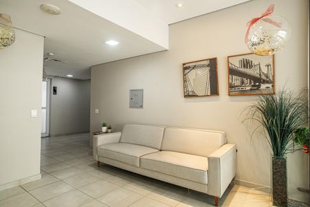 Studio para alugar com 40m², 1 quarto e 1 vaga Studio para alugar com 40m², 1 quarto e 1 vagaÁrea comum - Hall Social