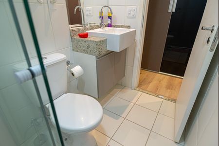 Studio para alugar com 40m², 1 quarto e 1 vaga Studio para alugar com 40m², 1 quarto e 1 vagaBanheiro