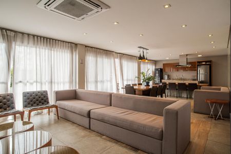 Studio para alugar com 40m², 1 quarto e 1 vaga Studio para alugar com 40m², 1 quarto e 1 vagaÁrea comum - Salão de festas