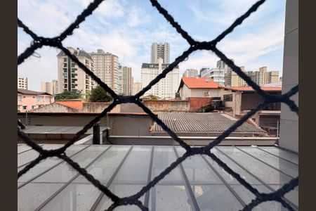 Vista da sala  de apartamento à venda com 2 quartos, 40m² em Campestre, Santo André