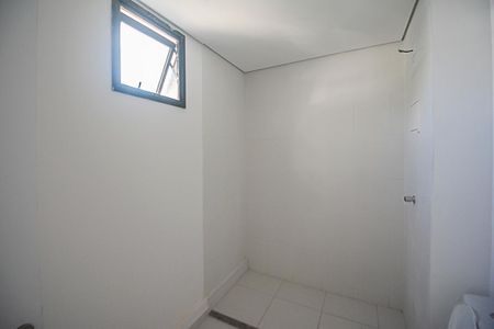 Banheiro de apartamento à venda com 1 quarto, 40m² em Vila Campestre, São Bernardo do Campo