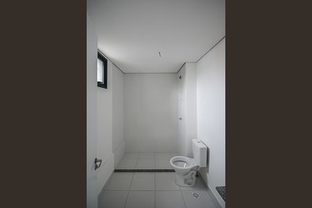 Banheiro de apartamento à venda com 1 quarto, 40m² em Vila Campestre, São Bernardo do Campo