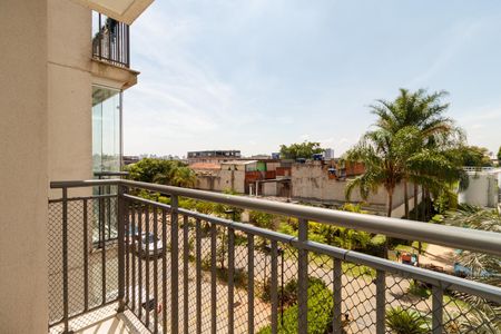 Varanda da Sala de apartamento para alugar com 2 quartos, 48m² em Jardim Brasil, São Paulo