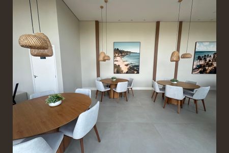 Apartamento para alugar com 49m², 2 quartos e 1 vagaÁrea comum - Salão de festas