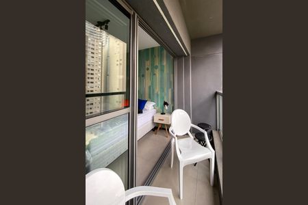 Studio para alugar com 27m², 0 quarto e sem vagaVaranda