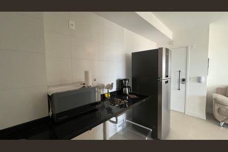 Cozinha de apartamento para alugar com 1 quarto, 49m² em Centro, Campinas