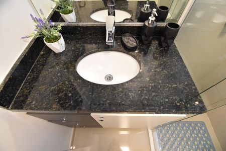 Studio para alugar com 25m², 1 quarto e sem vagaBanheiro do Studio