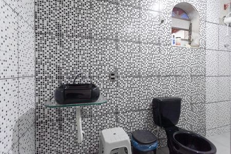 Banheiro da suíte 1 de casa para alugar com 5 quartos, 300m² em Canaa, Belo Horizonte