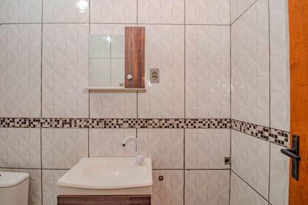 Banheiro de casa para alugar com 1 quarto, 64m² em Passo das Pedras, Porto Alegre