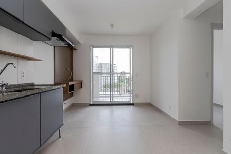 Sala/ Cozinha de apartamento para alugar com 2 quartos, 36m² em Jardim Caravelas, São Paulo