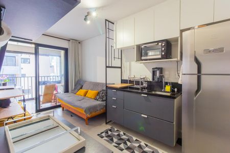 Apartamento à venda com 34m², 1 quarto e sem vaga Apartamento à venda com 34m², 1 quarto e sem vagaSala/Cozinha
