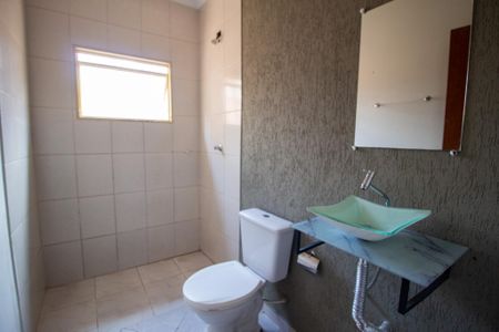 Banheiro da Suíte  de casa para alugar com 3 quartos, 100m² em Jardim Magnolia, Sorocaba