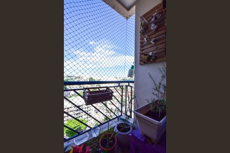 Varanda de apartamento à venda com 2 quartos, 58m² em Jardim Taboao, São Paulo